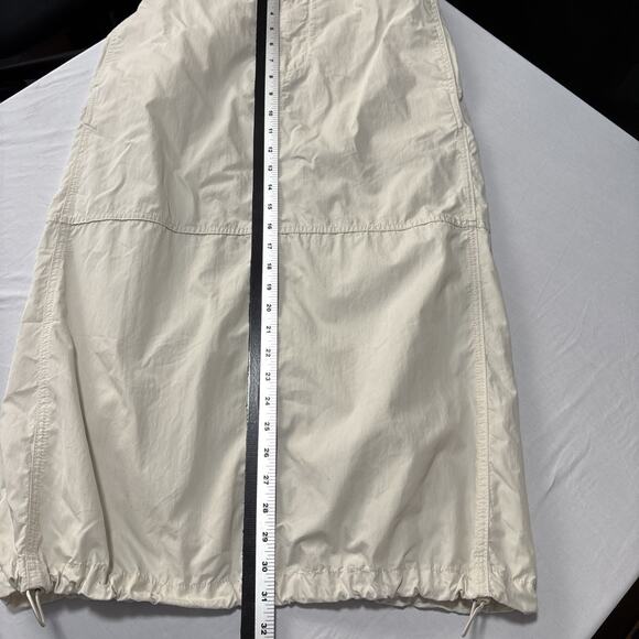 TNA Aritzia Utility Skirt 4 Beige Drawstring Hem Y2K 90's Urban Streetwear - Picture 9 of 9